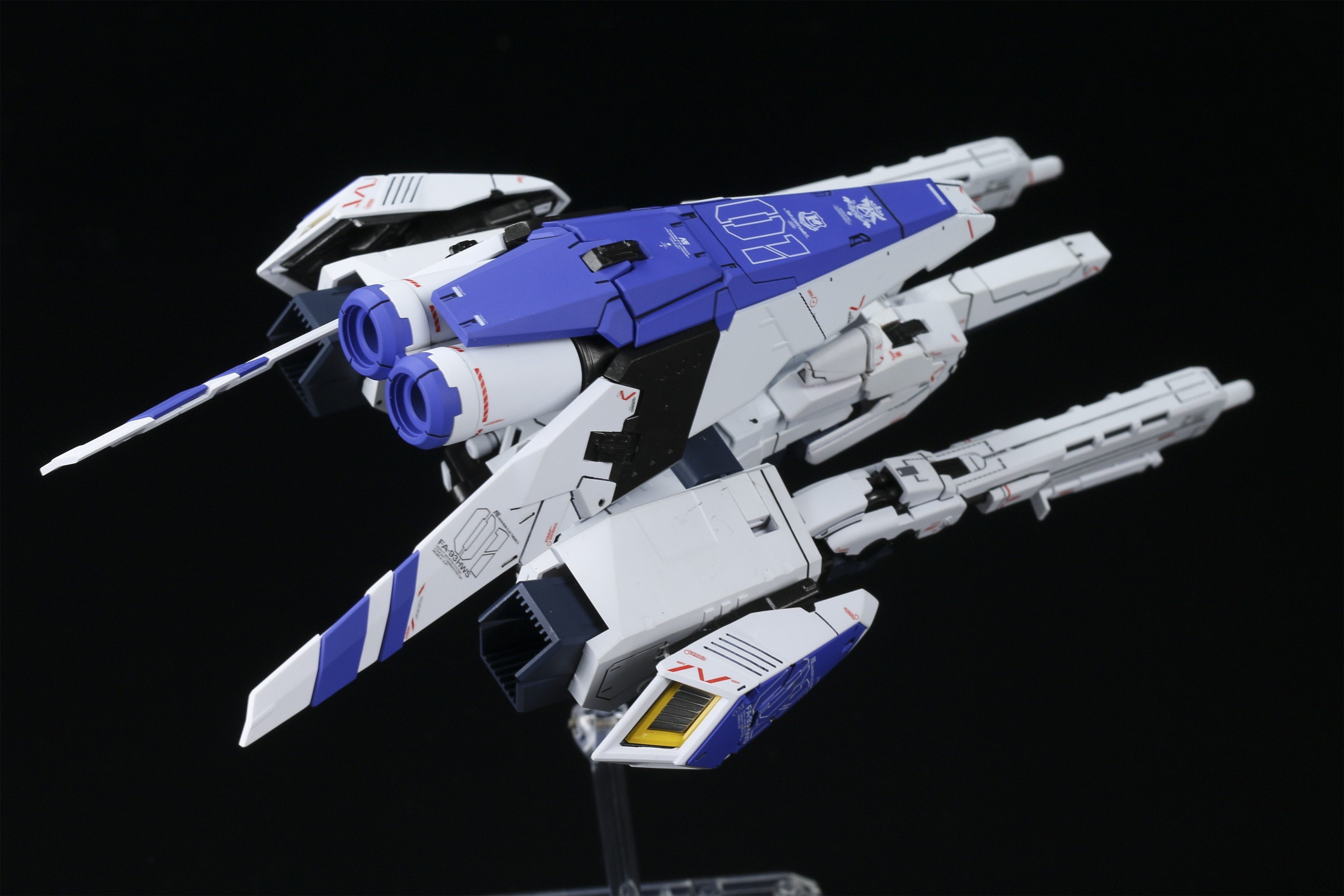 Effect Wings EWRG018C HWS Expansion Set and Tactical Armor Transporter for RG RX-93V2 Hi-Nu