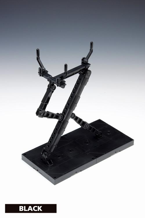 Wave POSING ARM (WHITE) - Display Stand with Versatile Claws for Various Model Subjects