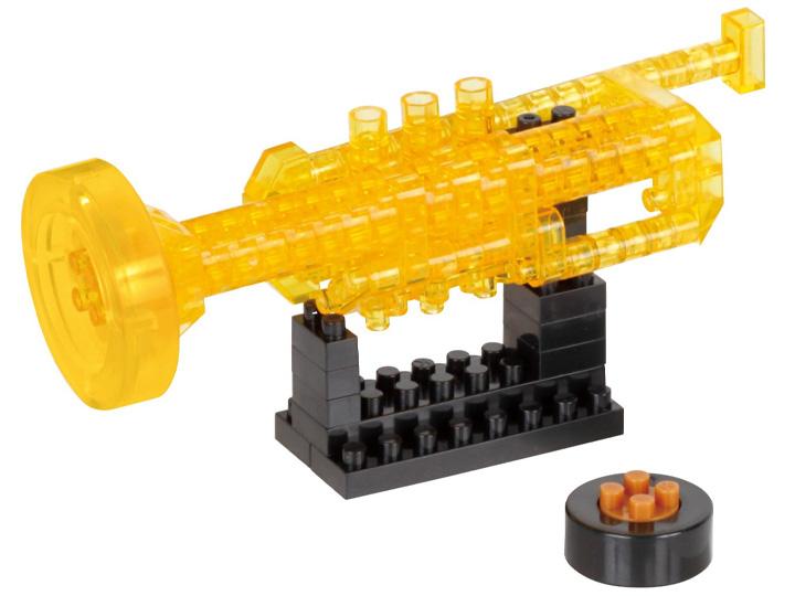 Nanoblock Instrument Collection Series Trumpet