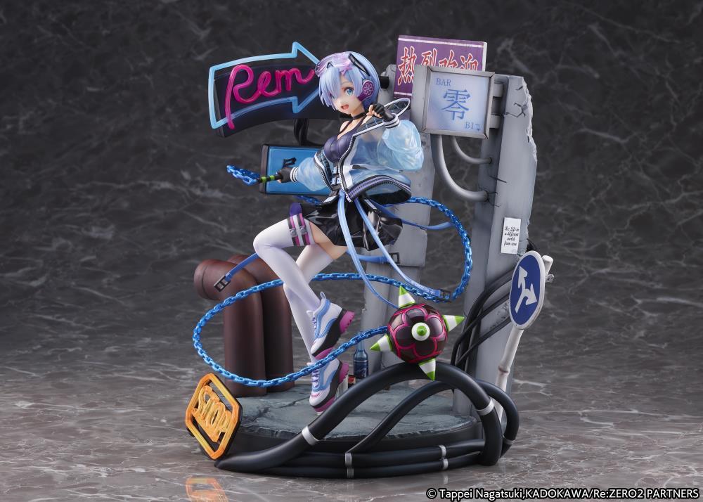 Re Zero Starting Life in Another World Rem (Neon City Ver.) 1/7 Scale Shibuya Scramble Figure