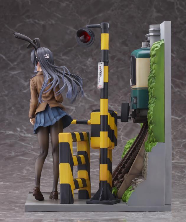 Rascal Does Not Dream of Bunny Girl Senpai Mai Sakurajima (Enoden Ver.) 1/7 Scale Shibuya Scramble Figure