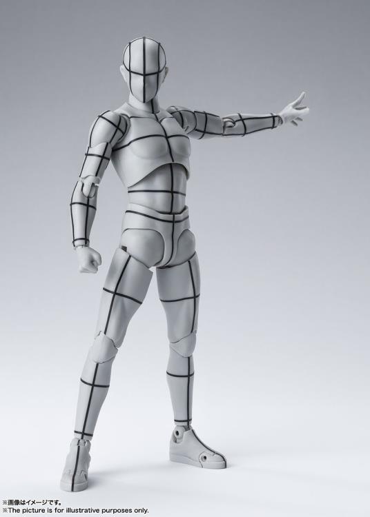 S.H.Figuarts Body-kun Wireframe (Gray Color Ver.)
