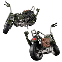Mobile Suit Gundam G.M.G. Principality of Zeon 08 VSP General Soldier & Motorcycle