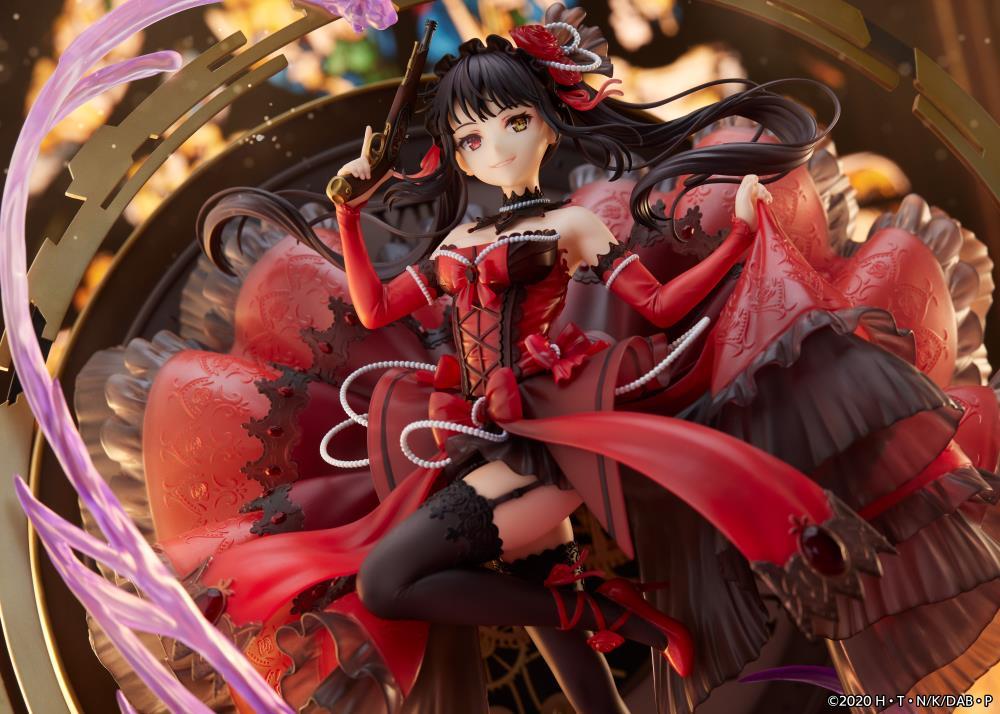 Date A Bullet Kurumi Tokisaki (Pigeon Blood Ruby Dress Ver.) 1/7 Scale Shibuya Scramble Figure