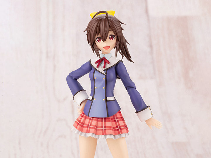 Frame Arms Girl Sousai Shoujo Teien Ao Gennai Wakaba Girls’ High School Winter Clothes Model Kit