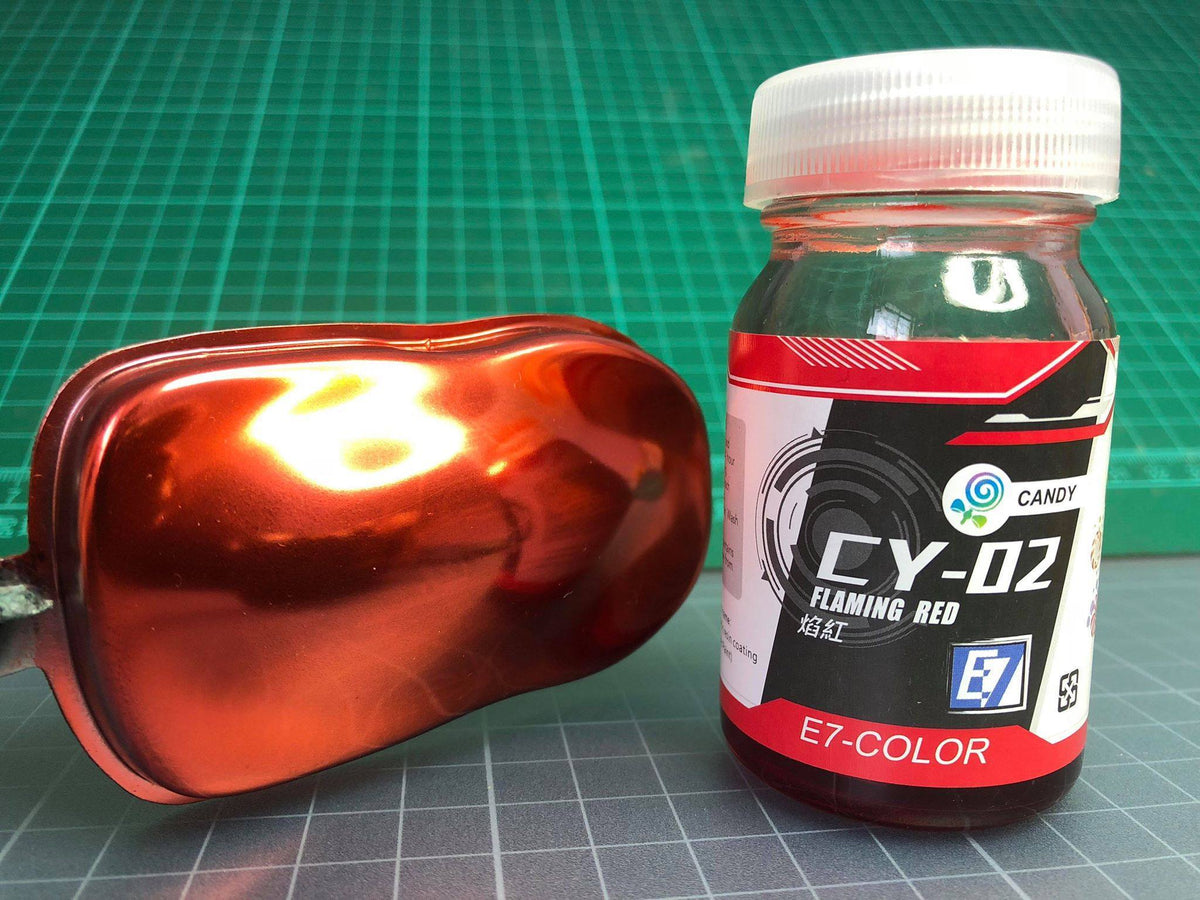 Cy-02 Flame Red (with a little orange red) 50ML