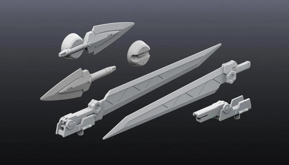 Builders Parts HD - 1/144 MS Sword 01