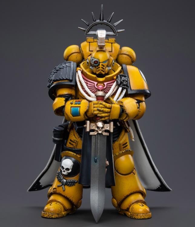 Warhammer 40K Imperial Fists Primaris Captain 1/18 Scale Figure