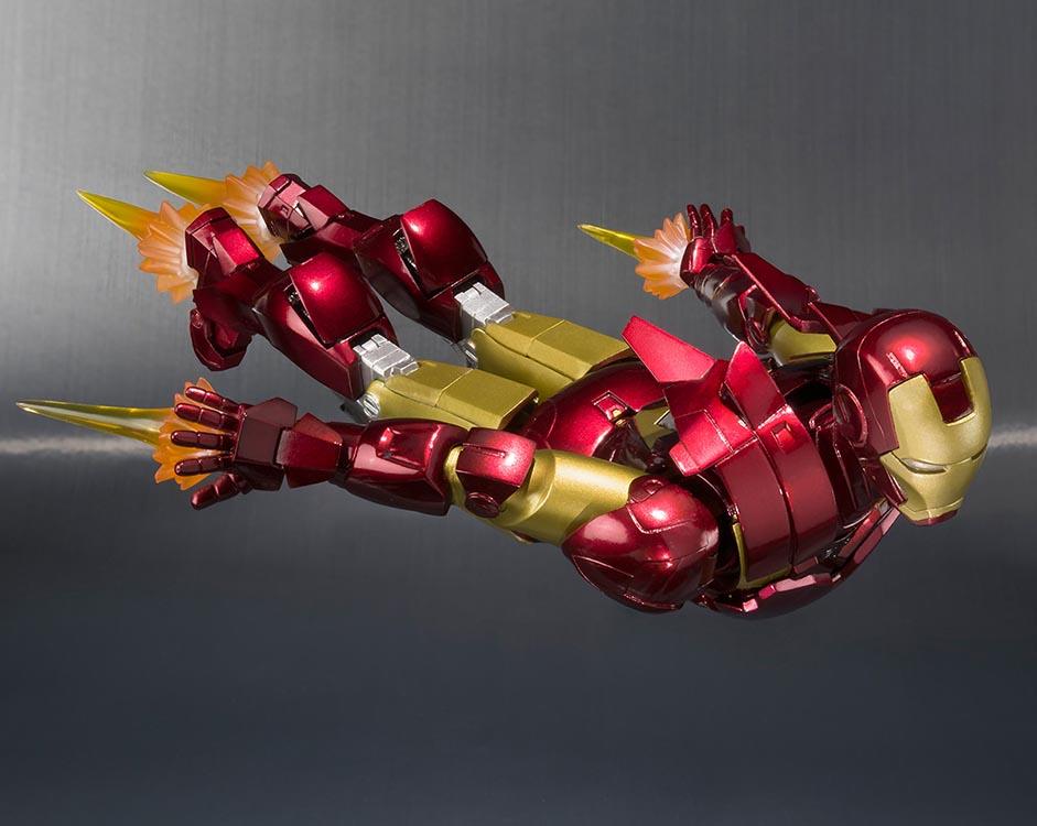 Iron Man 2 S.H.Figuarts Iron Man Mark VI & Hall of Armor Set