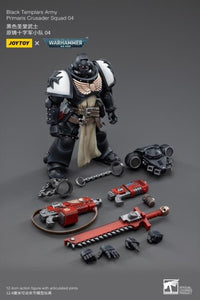 Warhammer 40K Black Templars Primaris Crusader Squad 1/18 Scale Figure Set