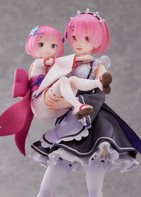 Re Zero Starting Life in Another World S-Fire Ram & Childhood Ram 1/7 Scale Figure