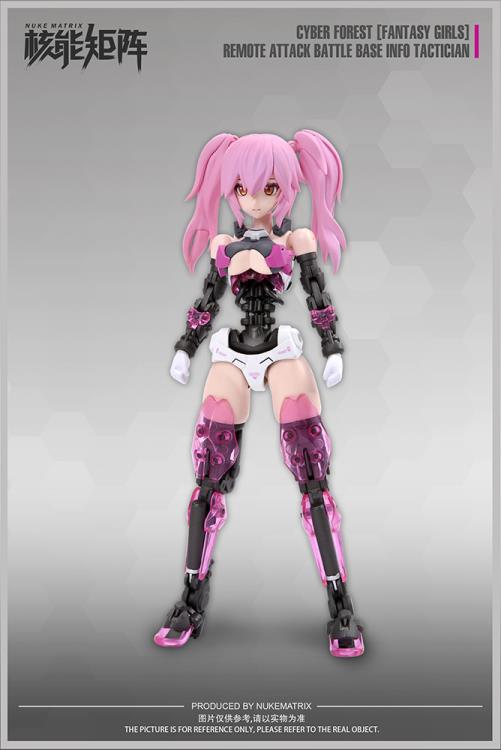Cyber Forest Fantasy Girls Remote Attack Battle Base Info Tactician Model Kit