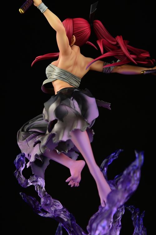 Fairy Tail Erza Scarlet the Samurai (Shikkoku Ver.) 1/6 Scale Figure
