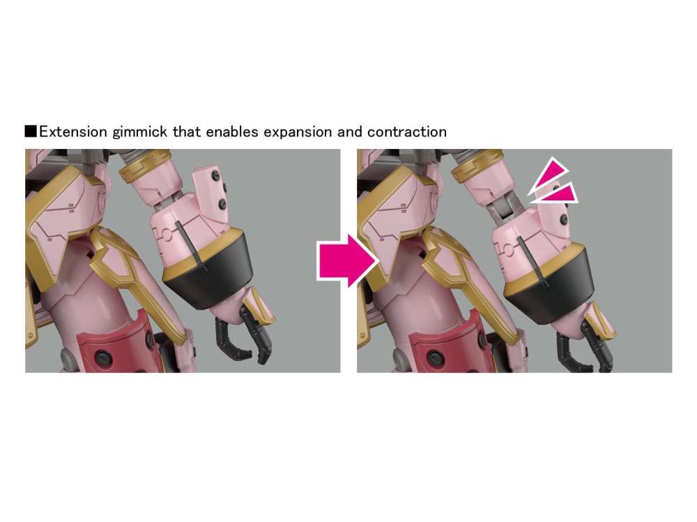 Sakura Wars HG Spiricle Fighter Mugen (Amamiya Sakura Custom) 1/24 Scale Model Kit