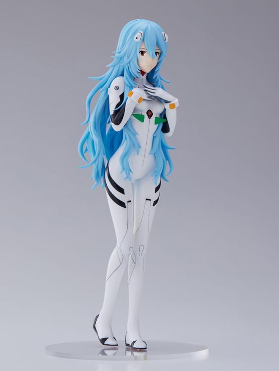 Rebuild of Evangelion Rei Ayanami (Long Hair Ver.) Super Premium Figure (Reissue)