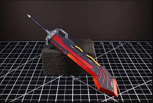 W009 Giant Heat Sword 1/100