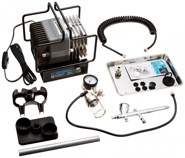 PS309 L7 Compressor w/ PS289 Airbrush and PS234 Regulator IV, GSI
