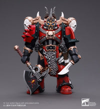 Warhammer 40K Chaos Space Marines Red Corsairs Exalted Champion Gotor the Blade 1/18 Scale Figure