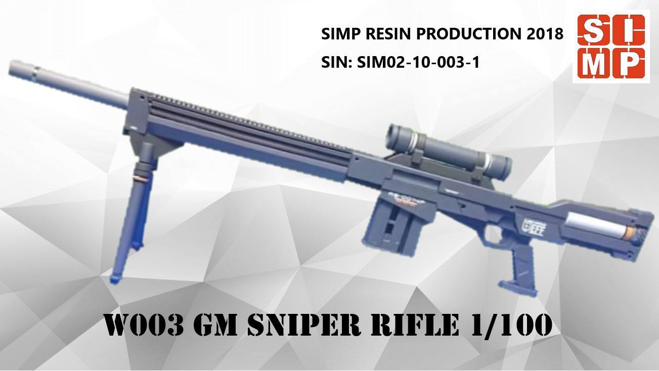 W003 GM Sniper Rifle 1/100