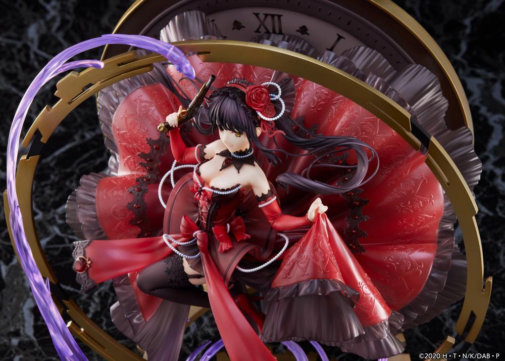 Date A Bullet Kurumi Tokisaki (Pigeon Blood Ruby Dress Ver.) 1/7 Scale Shibuya Scramble Figure