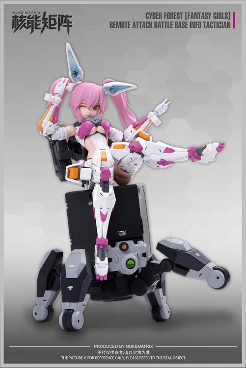 Cyber Forest Fantasy Girls Remote Attack Battle Base Info Tactician Model Kit