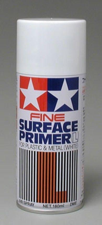 Tamiya 87044 Large Fine Surface Primer White (180ml Spray)