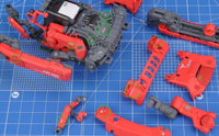 AW003 - Detail-up Warning Decal All Scale Gundam & Weapon (RED - USA Gundam Store