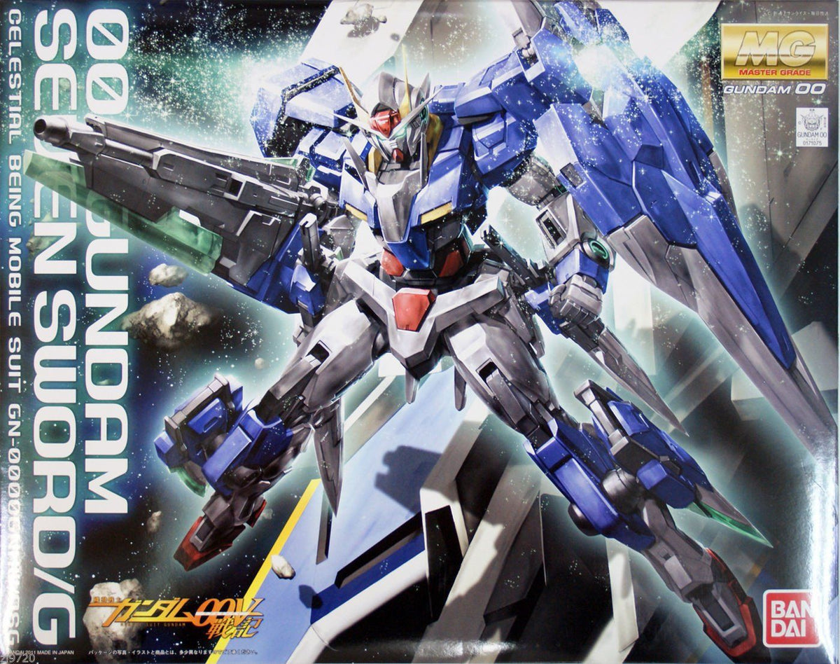 ＭＧ 1/100 ガンダムSEVEN SWORD/G　塗装済み完成品 MG 1/100 00 Gundam Seven Sword/G – USA Gundam Store