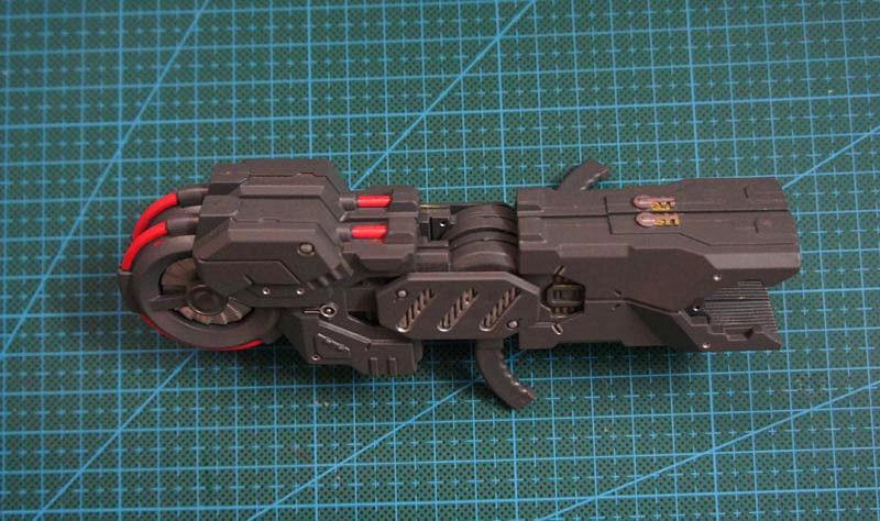 MG 1/100 Positron Blaster Gun For Banbai Seed Gundam Blue & Red Astray Model kit