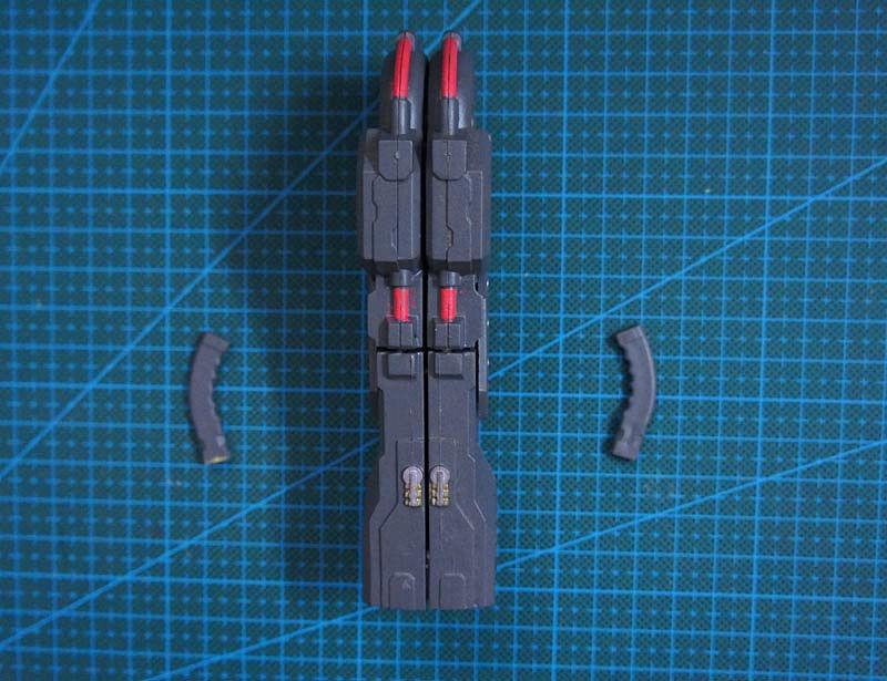 MG 1/100 Positron Blaster Gun For Banbai Seed Gundam Blue & Red Astray Model kit