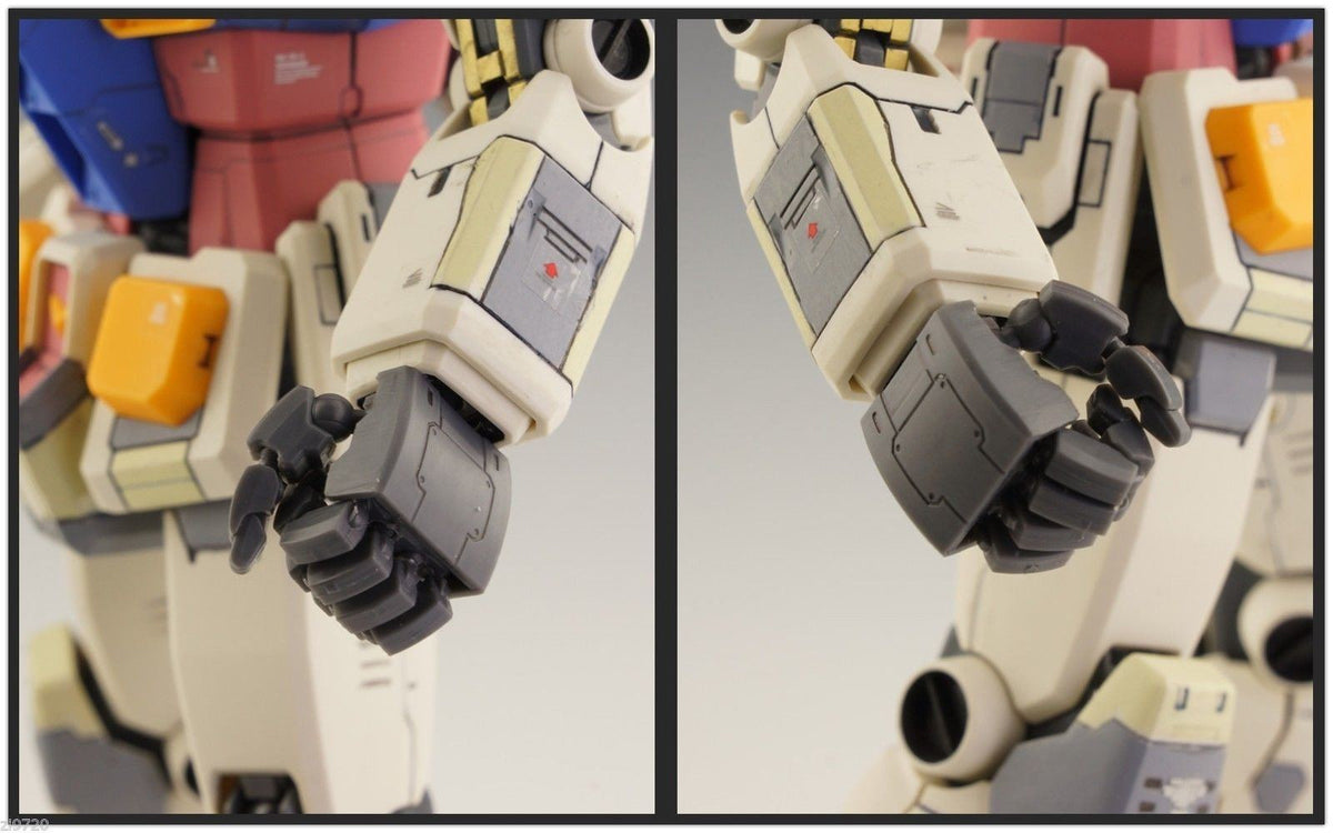 MG 1/100 all moving finger hands Full Action Palm