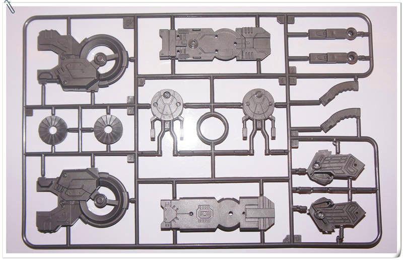 MG 1/100 Positron Blaster Gun For Banbai Seed Gundam Blue & Red Astray Model kit
