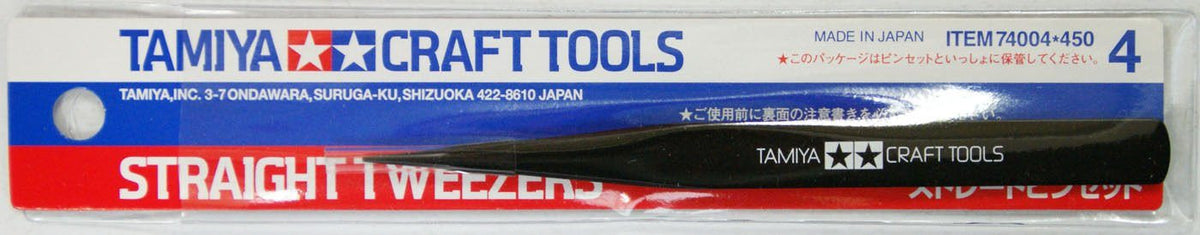 Tamiya 74004 Straight Tweezers