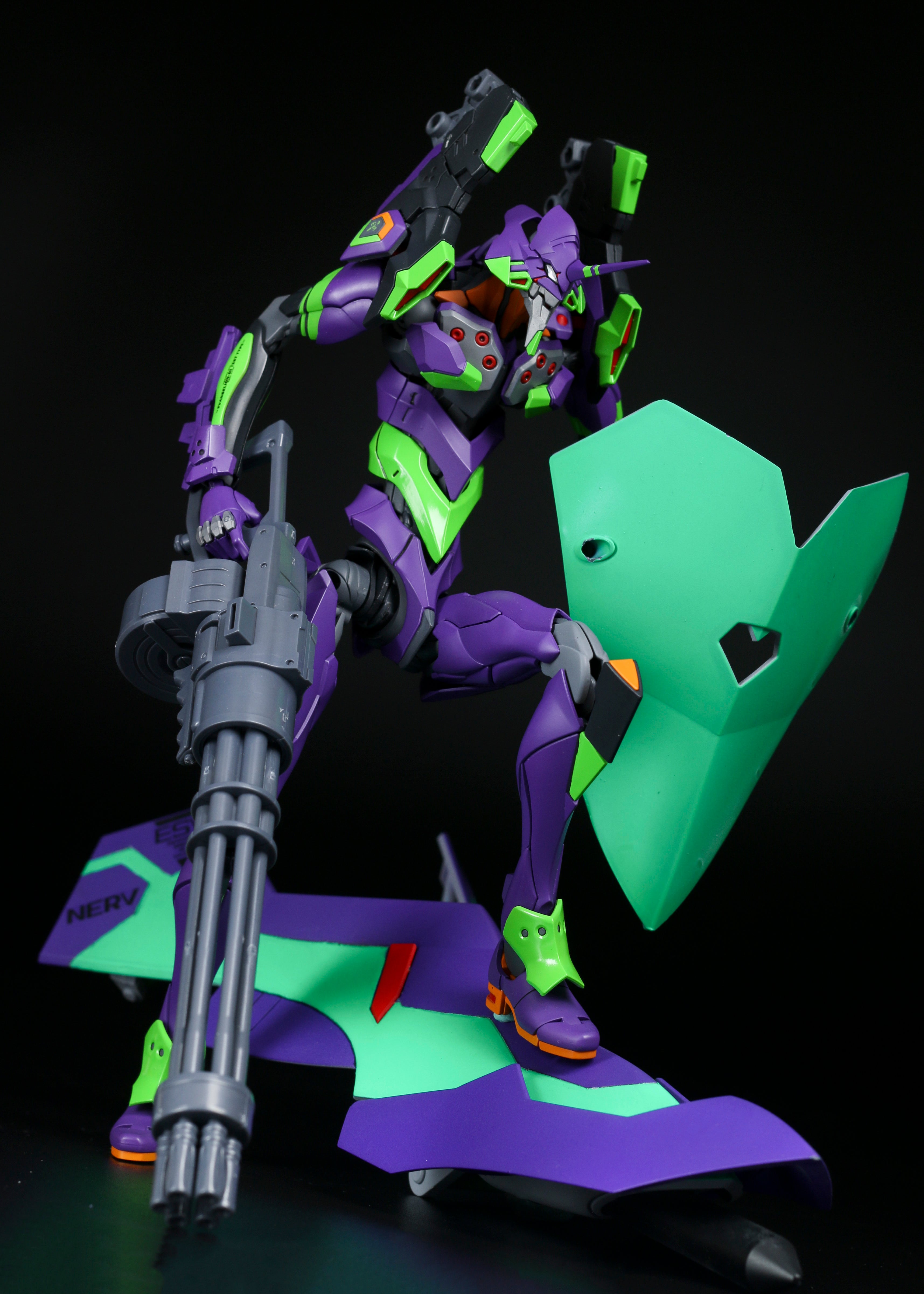 Effect Wings RG Eva Shield and Gatling Gun
