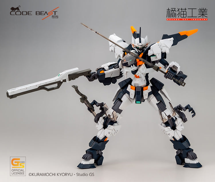 Code Beast Series Hundred Edge Arma Ver 1/100 Scale Model Kit