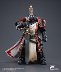 Warhammer 40K Black Templars Primaris Sword Brethren Eberwulf 1/18 Scale Action Figure