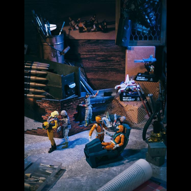 Mobile Suit Gundam G.M.G. Earth Federation Force 04, 05, 06 Sayla Mass Set of 3 Figures (With Bonus)