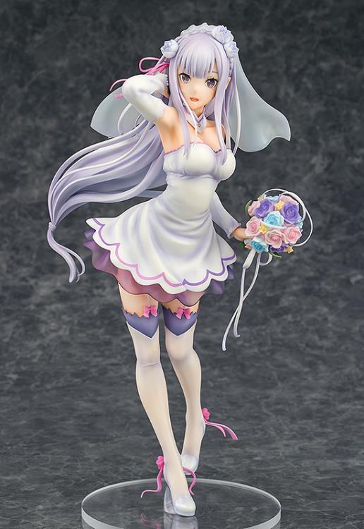 Re:Zero Starting Life in Another World Emilia (Wedding Ver.) 1/7 Scale Figure