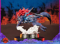 Okami Oki (Wolf Form) Statue