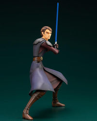 Star Wars: The Clone Wars ArtFX+ Anakin Skywalker Statue (With Ahsoka Tano Piece)
