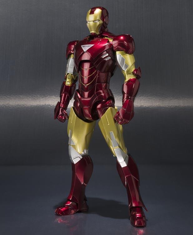 Iron Man 2 S.H.Figuarts Iron Man Mark VI & Hall of Armor Set