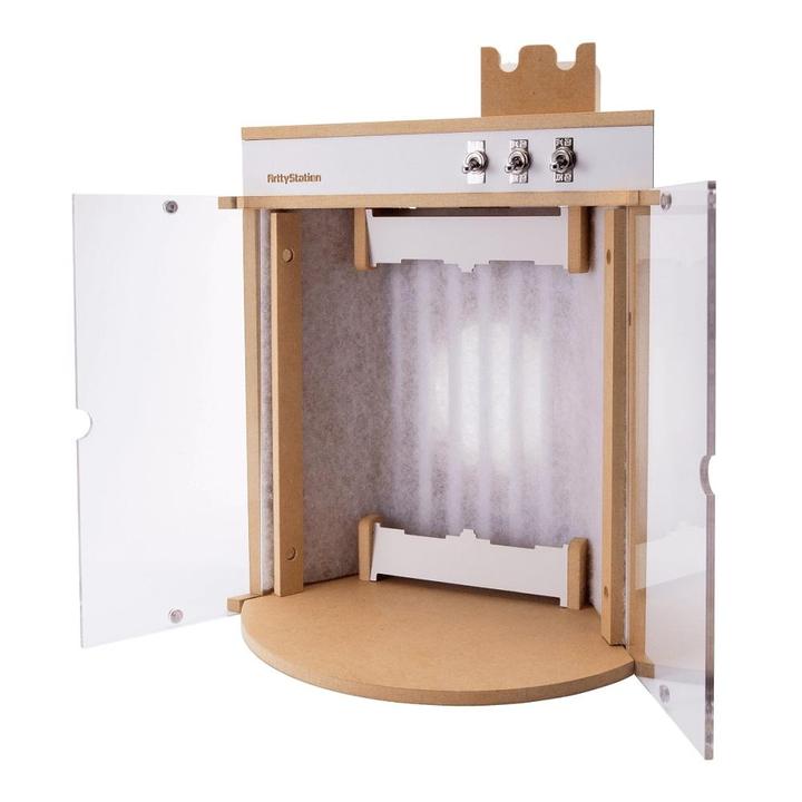 ArttyStation Acrylic Cover Doors Accessory for OPERA-06 Spray Booth Module