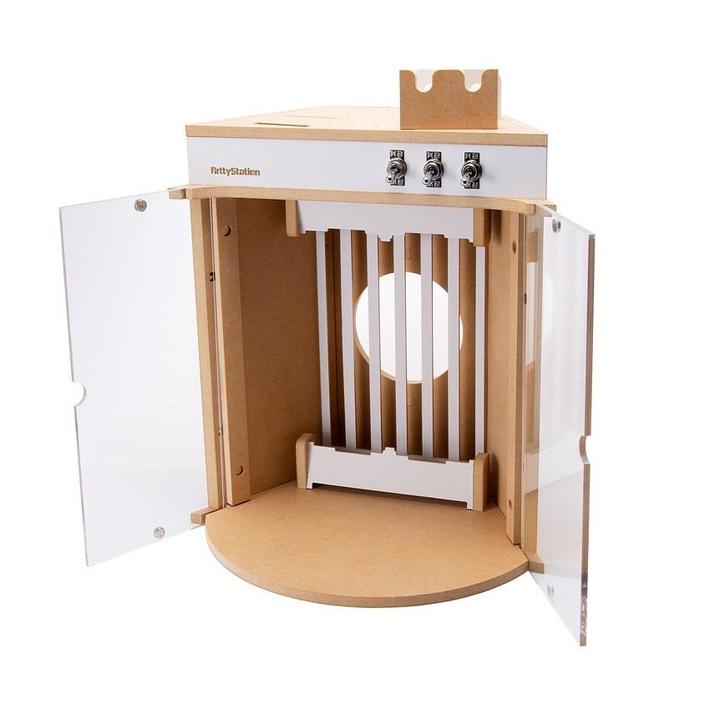 ArttyStation Acrylic Cover Doors Accessory for OPERA-06 Spray Booth Module