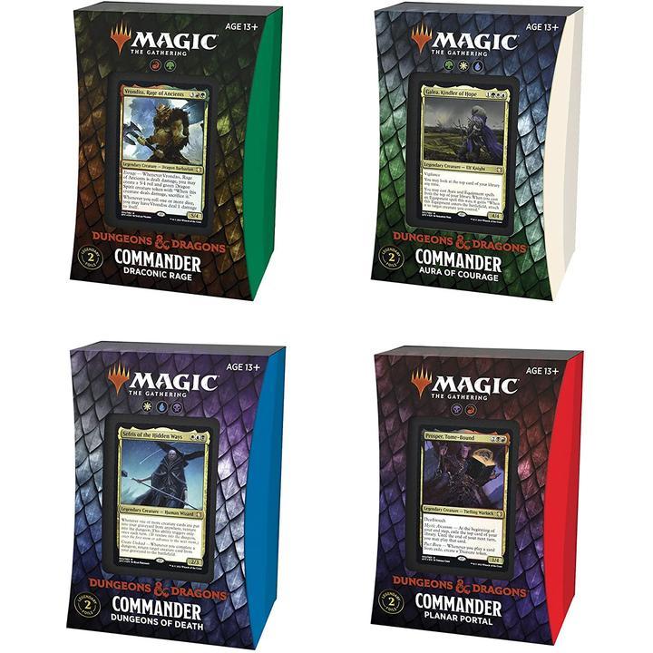 Magic: The Gathering Adventures in the Forgotten Realms Commander Deck Bundle