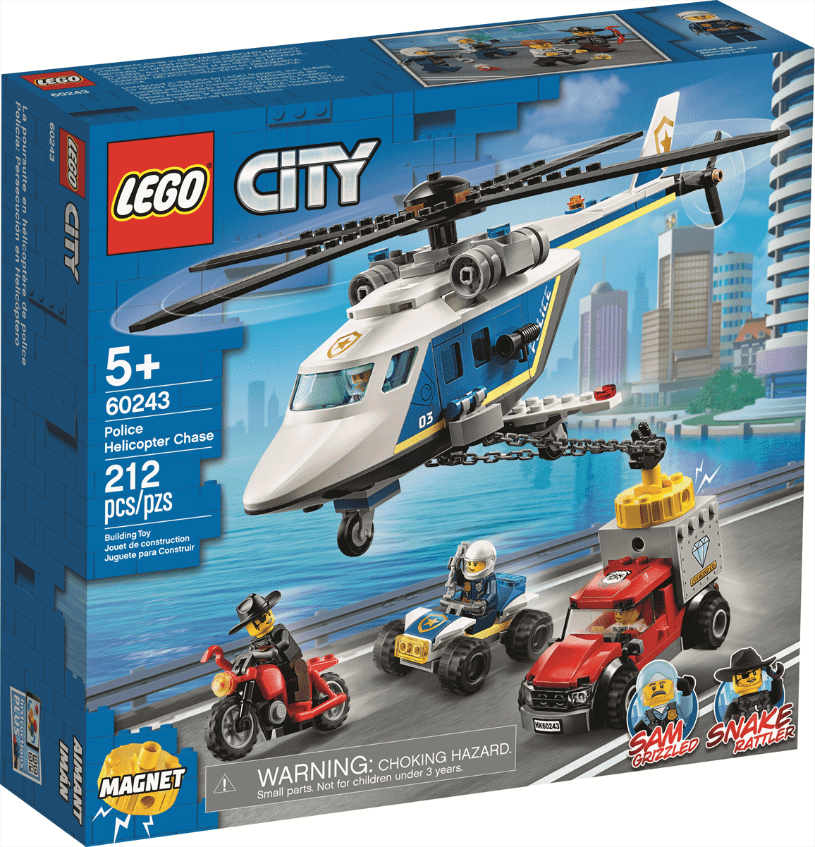 60243 Police Helicopter Chase