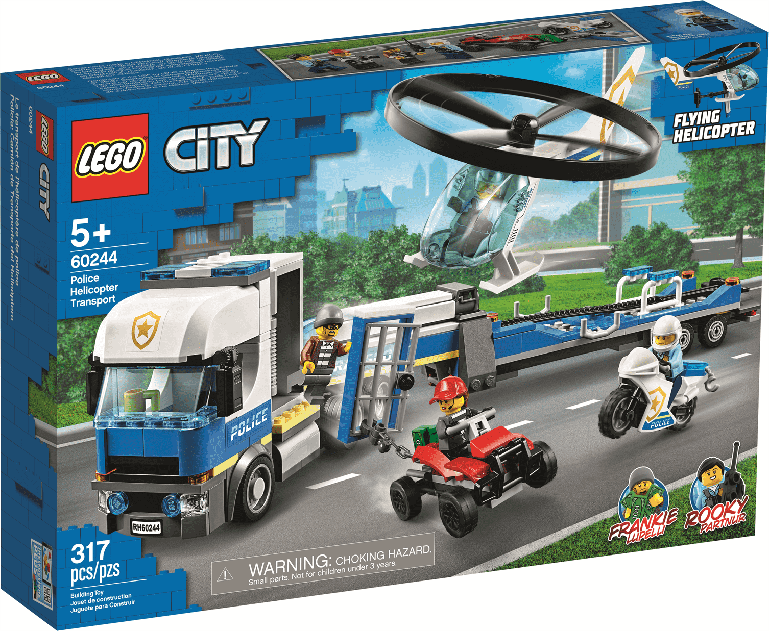 60244 Police Helicopter Transport