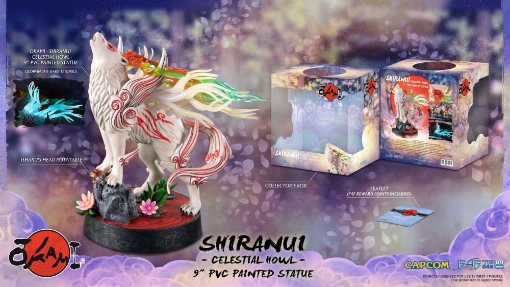 Okami: Shiranui Celestial Howl Statue