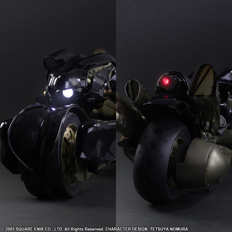 Final Fantasy VII: Advent Children Play Arts Kai Cloud Strife and Fenrir