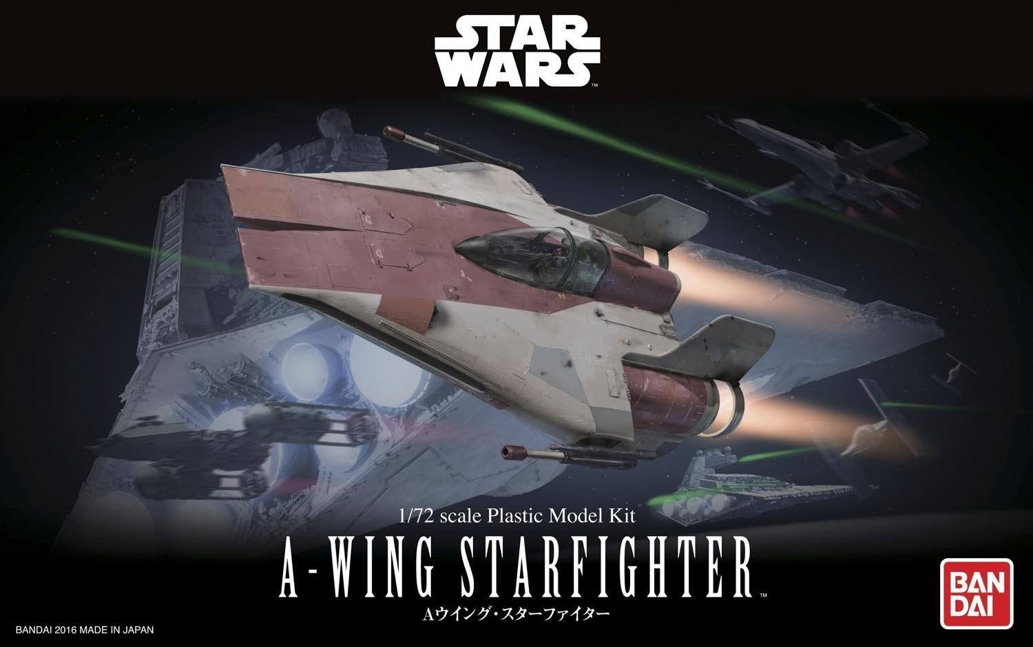1/72 Bandai A-Wing Starfighter