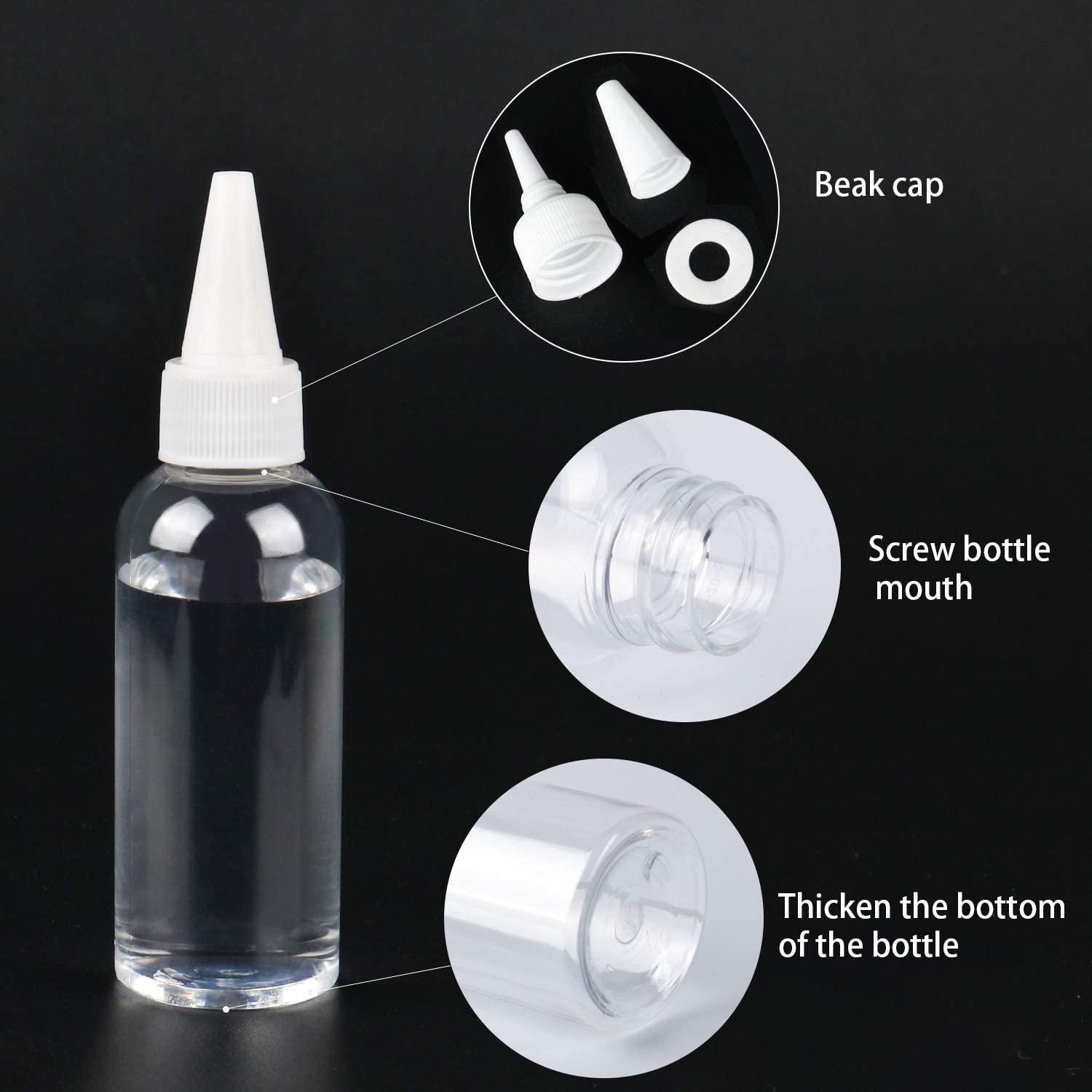 60ml Plastic Bottle for Paint